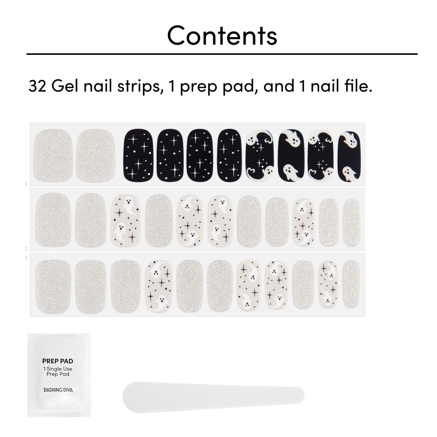 slide 3 of 4, Dashing Diva GLOSS Ultra Shine Gel Ghostly Touch, 1 ct