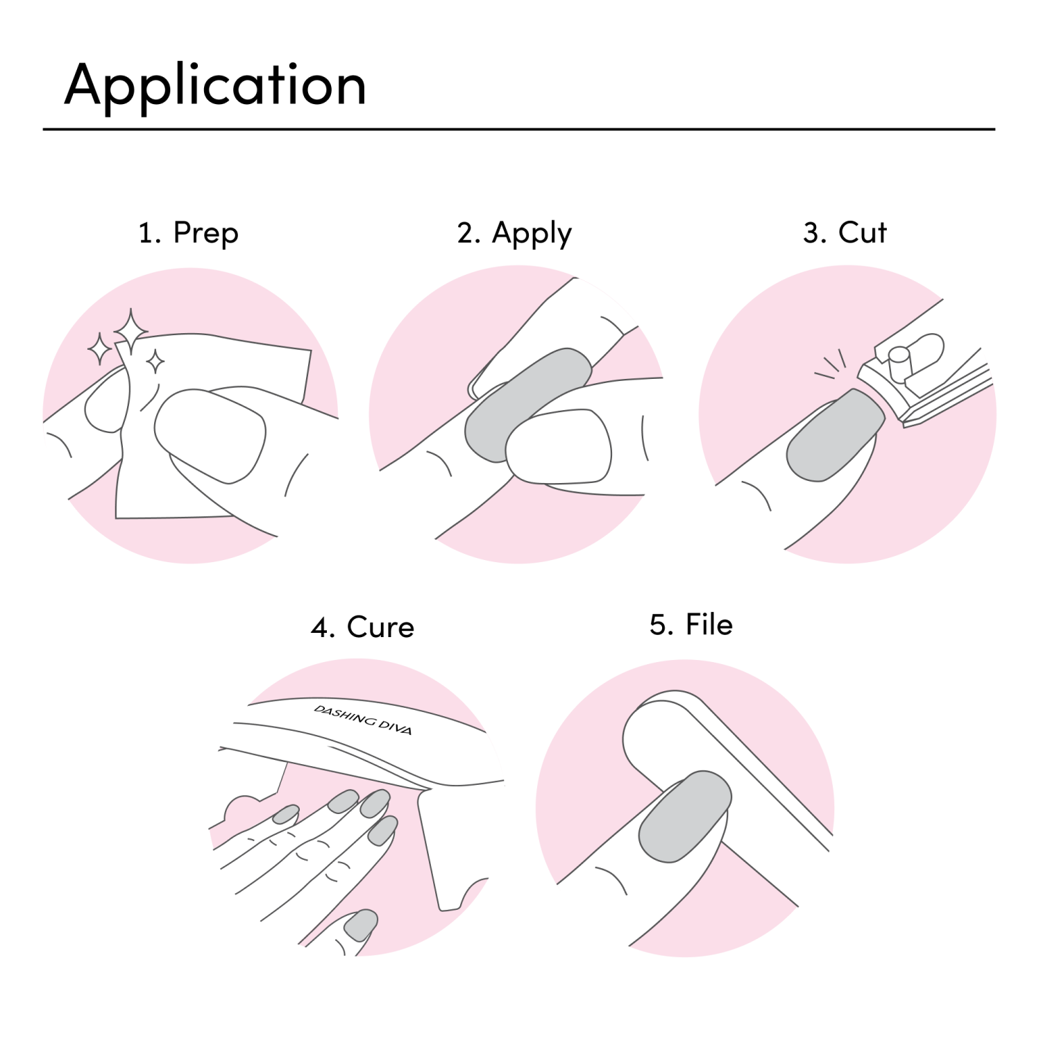 slide 7 of 7, Dashing Diva Glaze Color Gel Nail Strips, 1 ct