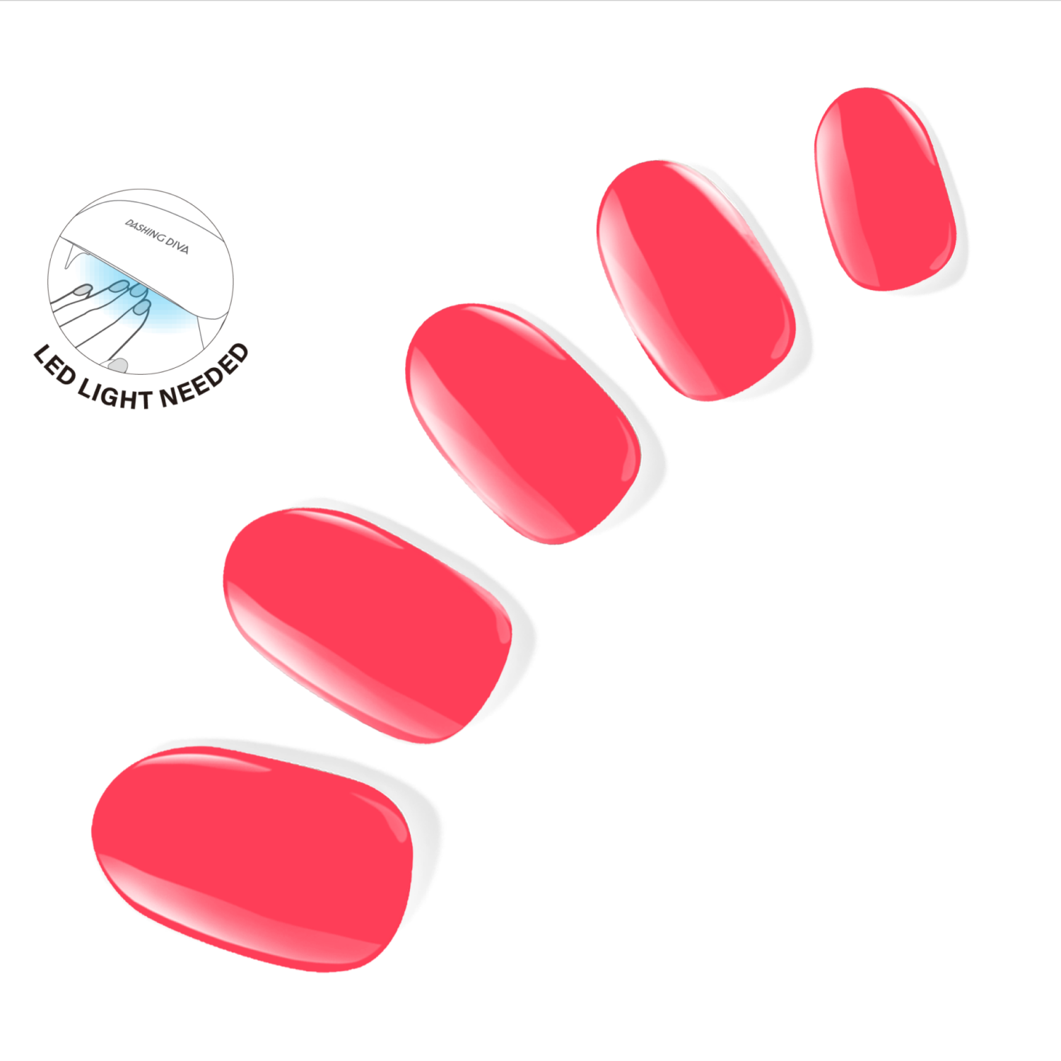 slide 3 of 5, Dashing Diva Semi-Cured Glaze Color Sonic, 1 ct