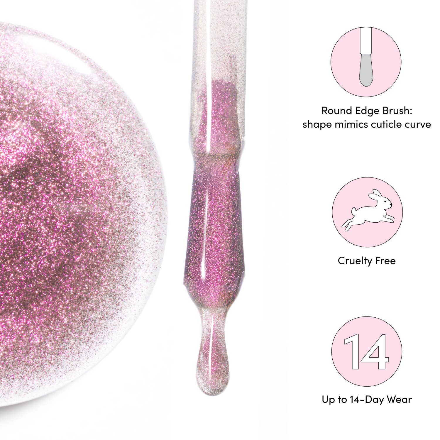 slide 2 of 4, Dashing Diva ONE GEL MAGNETIC TOPPER, Gel Nail Polish, Magnetic Top Coat, [Sheer], 1 10ml / 0.33 oz, 10 ml, 0.33 oz