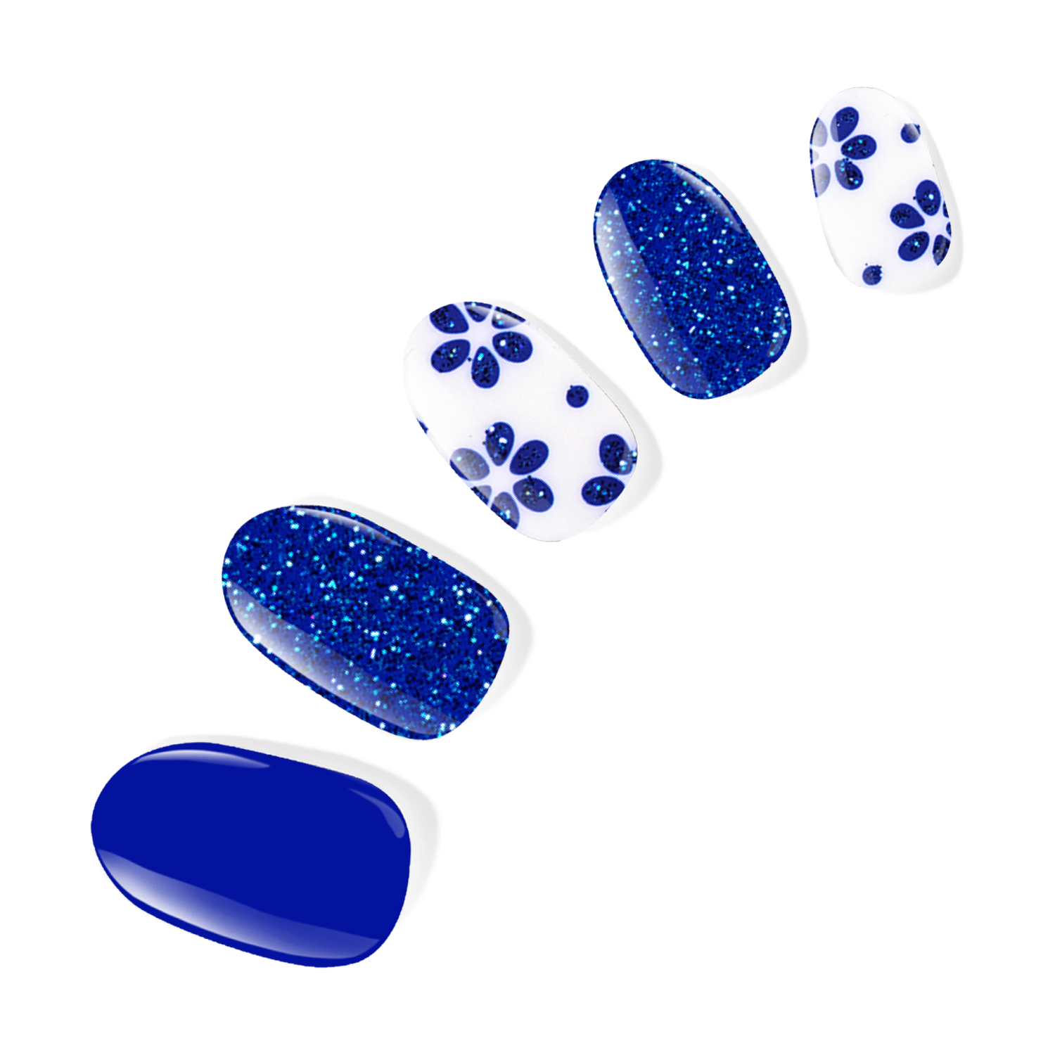 slide 3 of 7, Dashing Diva Gloss Ultra Shine Gel Flor Azul, 1 ct