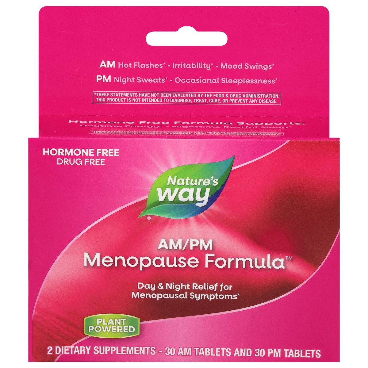 slide 1 of 1, Nature's Way AM/PM Menopause Formula 2 Tablets, 60 ct