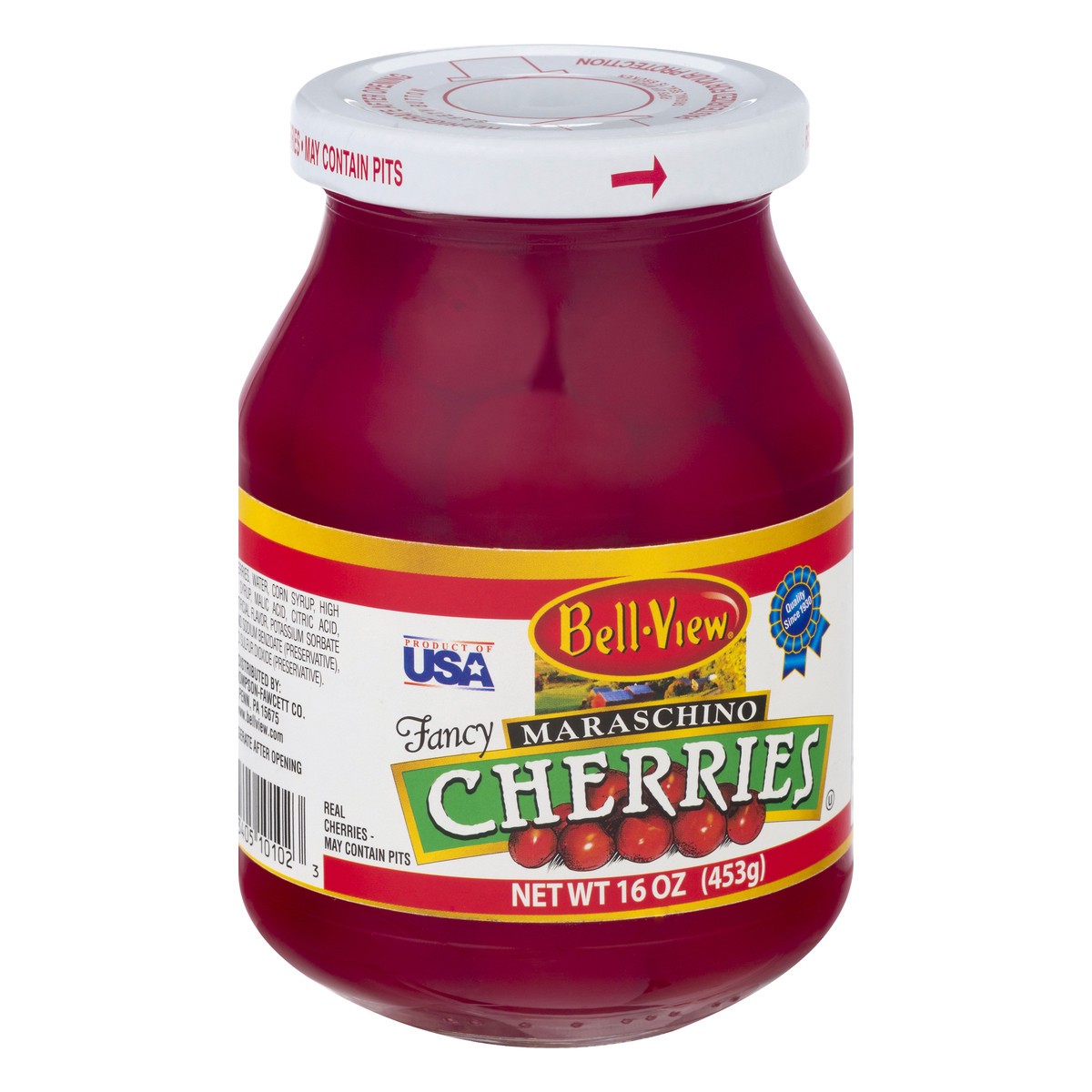 slide 5 of 9, Bell-View Fancy Maraschino Cherries 16 oz, 16 oz