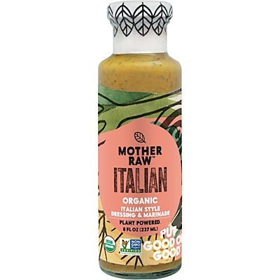 slide 1 of 1, Mother Raw Italian Dressing & Marinade, 8 oz