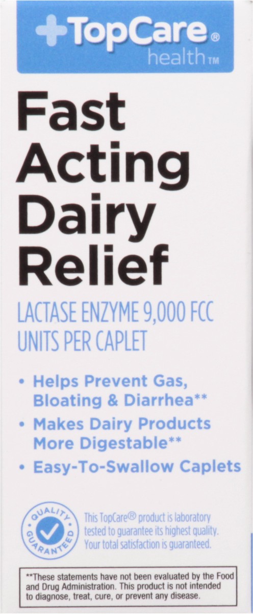 slide 7 of 9, Topcare Dairy Relief Tablets, 32 ct