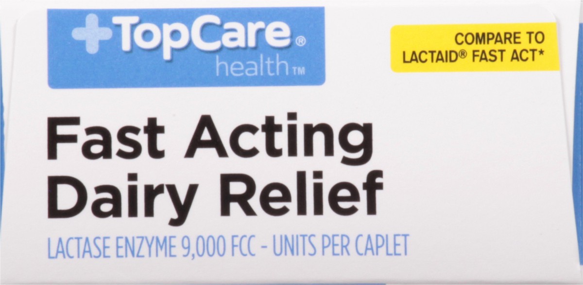 slide 9 of 9, Topcare Dairy Relief Tablets, 32 ct