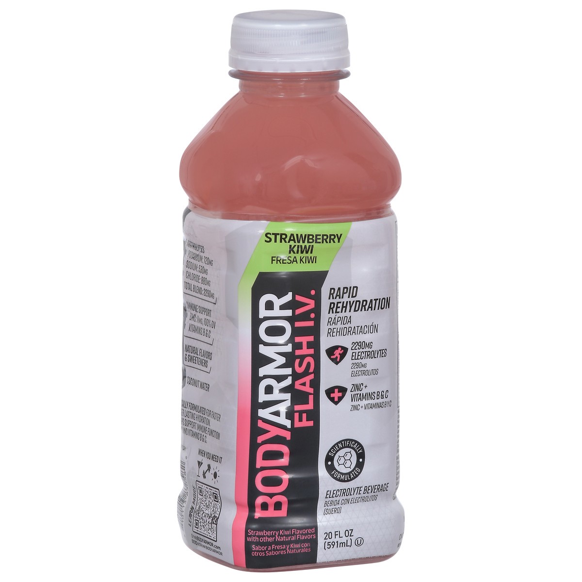 slide 4 of 9, BODYARMOR Strawberry Kiwi Electrolyte Beverage 20 fl oz, 20 fl oz