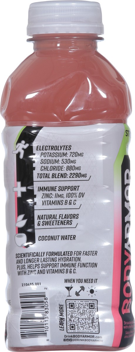 slide 6 of 9, BODYARMOR Strawberry Kiwi Electrolyte Beverage 20 fl oz, 20 fl oz