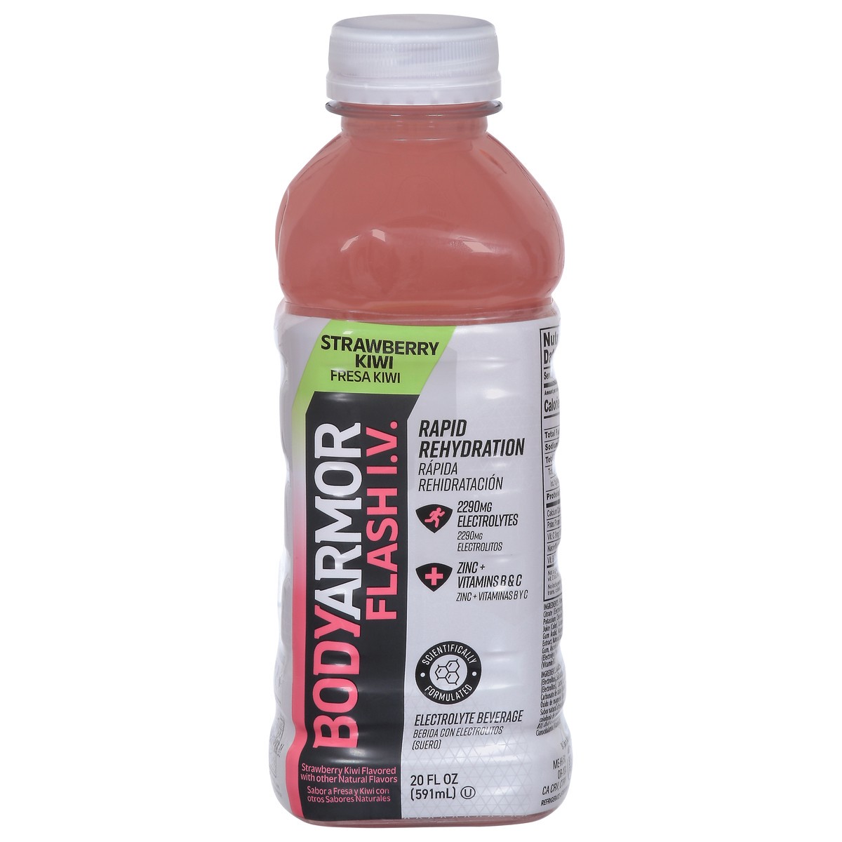 slide 1 of 9, BODYARMOR Strawberry Kiwi Electrolyte Beverage 20 fl oz, 20 fl oz