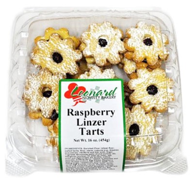 slide 1 of 1, Tarts Raspberry Linzer Leonards - 16 Oz, 16 oz