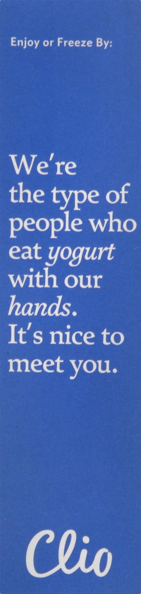 slide 6 of 8, Clio Yogurt Bar, 1.76 oz