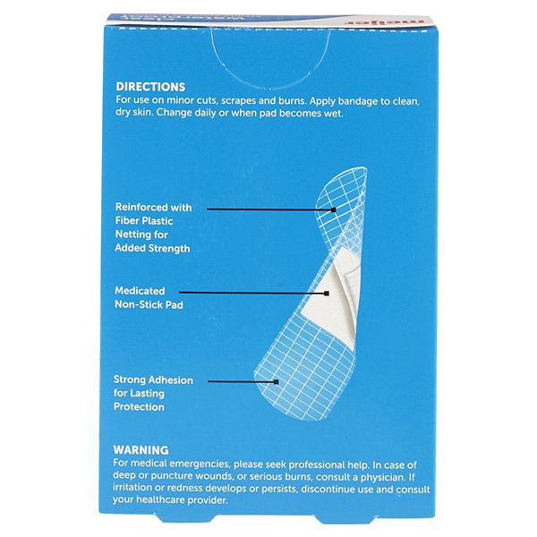 slide 7 of 13, Meijer Clear Waterproof Sterile Adhesive Bandage, 30 ct