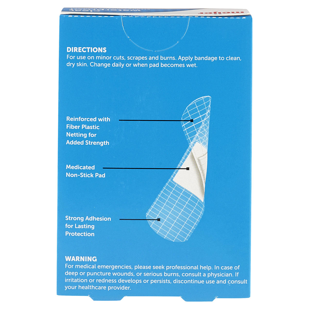 slide 8 of 13, Meijer Clear Waterproof Sterile Adhesive Bandage, 30 ct