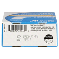 slide 10 of 13, Meijer Clear Waterproof Sterile Adhesive Bandage, 30 ct