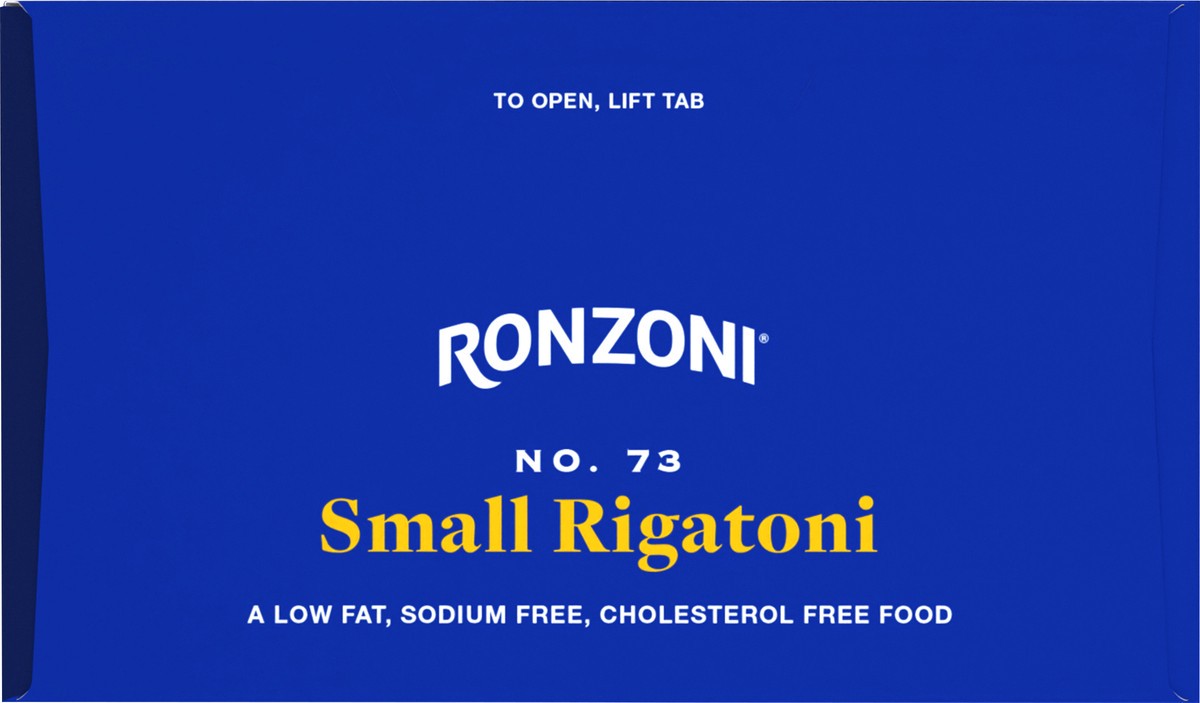 slide 3 of 9, Ronzoni Small Rigatoni, 1 lb