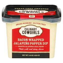 Culinary Cowgirls Bacon-Wrapped Jalapeno Popper Dip 16 oz