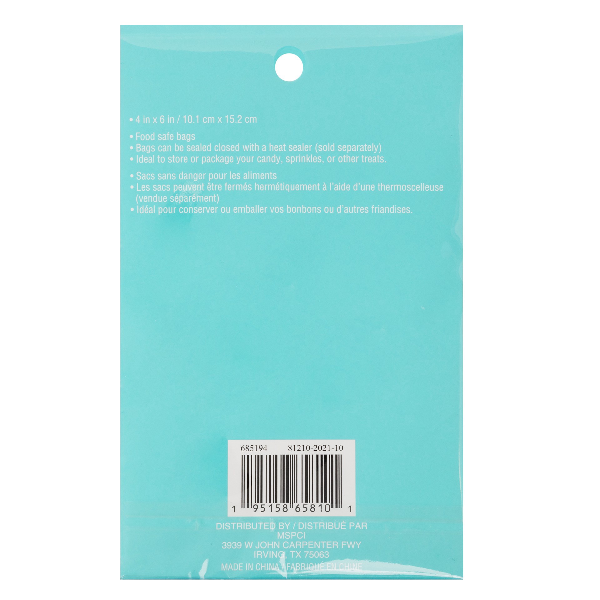 slide 2 of 3, Heat Seal 4" X 6" Bags By Celebrate It, 50ct., 50 ct