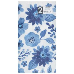 Sensations Royal Florals 2 Sided 2-Ply Napkin - 24 ct