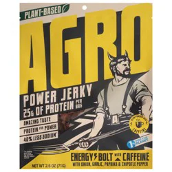 Agro Jerky Energy Caffeinated - 2.5 Oz
