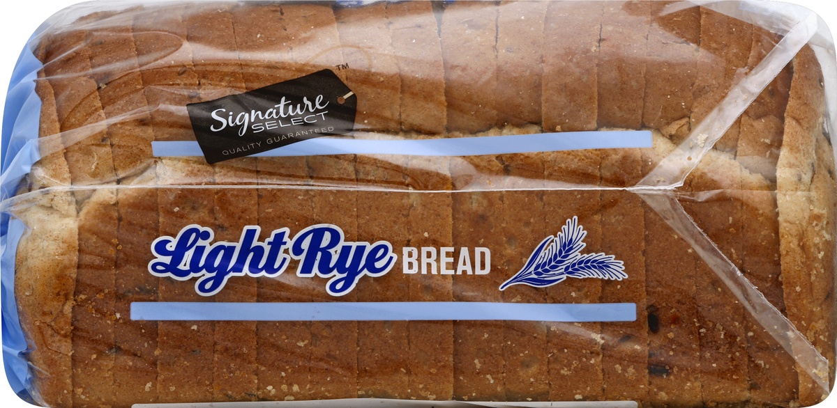 slide 4 of 5, Signature Select Bread Light Rye, 