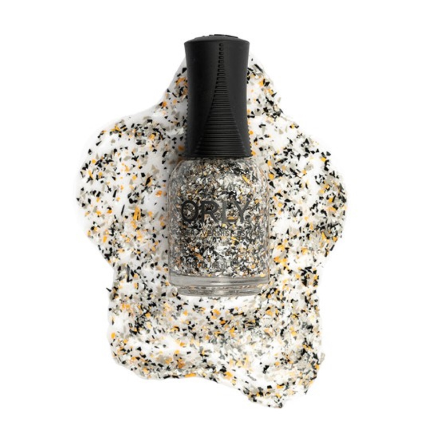 slide 2 of 5, Orly Topper Terrazo Confetti, 1 ct