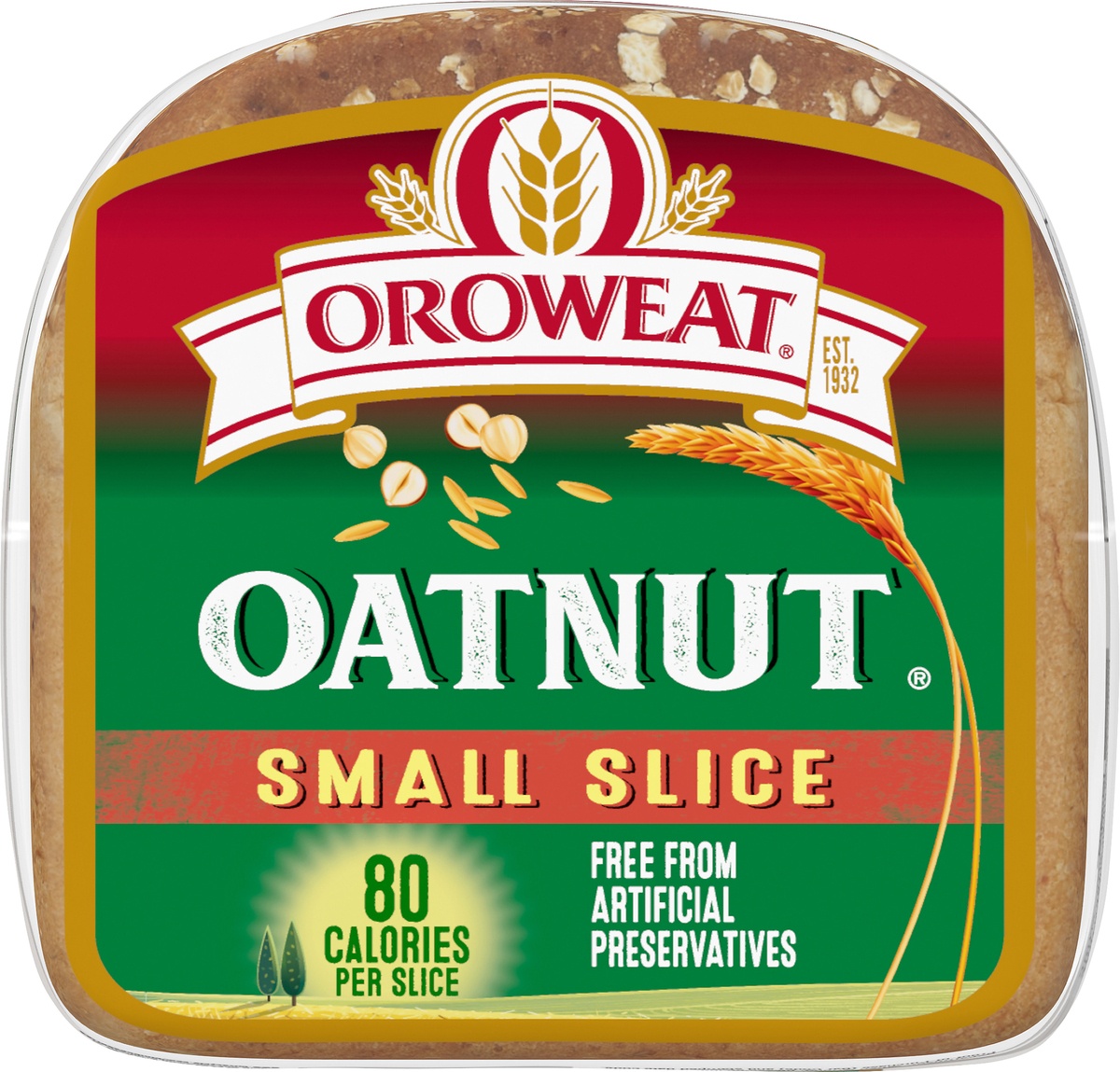 Oroweat Small Slice Oatnut Bread 18 oz | Shipt