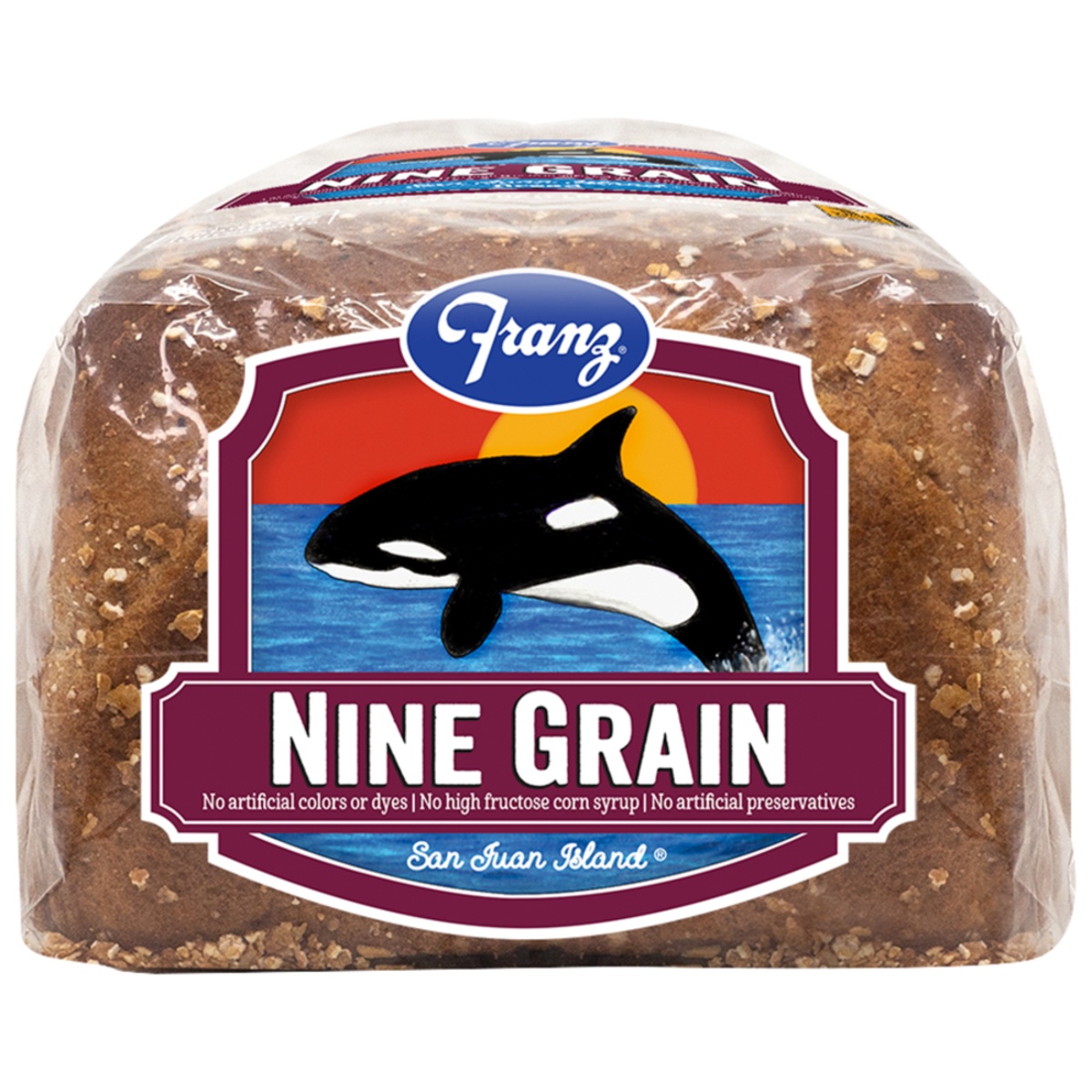 slide 6 of 6, Franz San Juan Island Nine Grain Bread, 24 oz