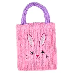 Mjr Easter Fuzzy Bag, Orange&Yellow/ Mint&Pink&Yellow/ Cream&Pink/ Purple