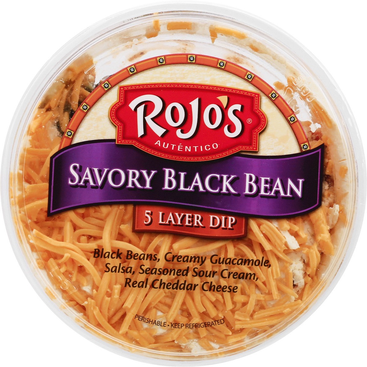 slide 5 of 13, Rojo's Savory Black Bean Dip, 8 oz