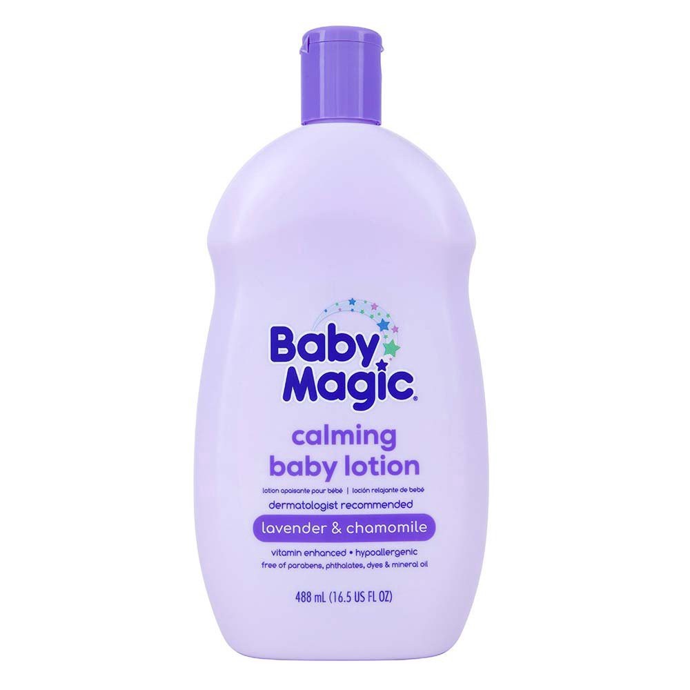 slide 1 of 9, Baby Magic Calming Lotion, Lavender Lulabby Scent, 16.5 oz