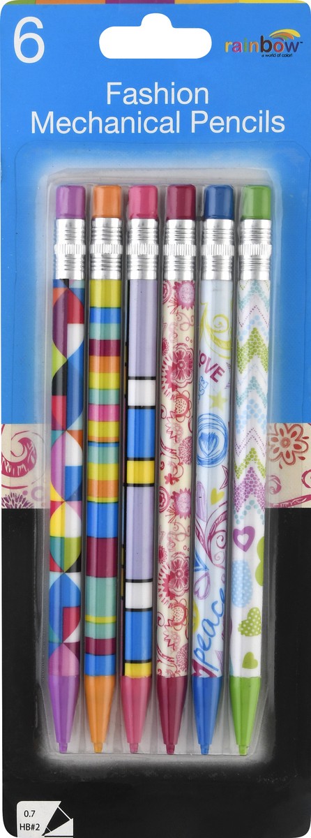 slide 8 of 11, PROMARX 6Ct Fashion Wrap Mech Pencils, 1 ct