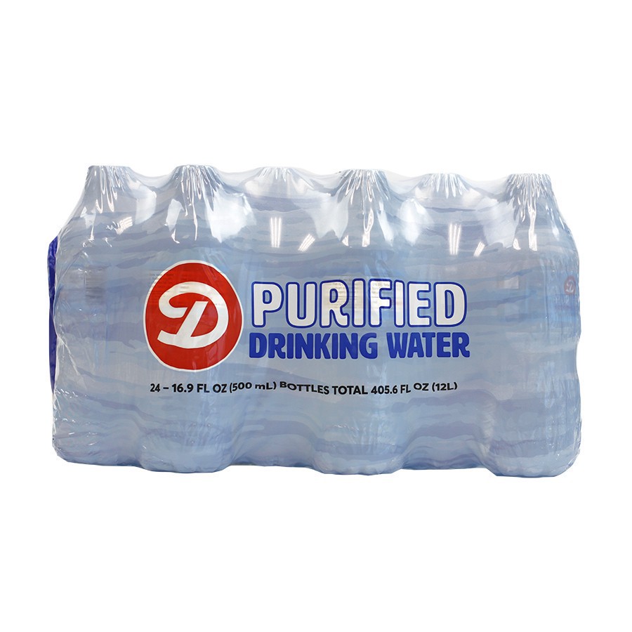 slide 1 of 1, Dierbergs Drinking Water - 24 ct; 16.9 fl oz, 24 ct; 16.9 fl oz