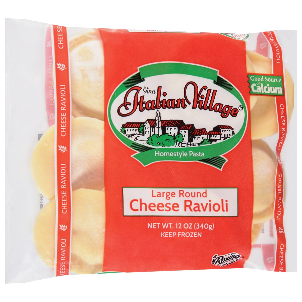 slide 8 of 13, Italian Village Large Round Cheese Ravioli 12 oz, 12 oz