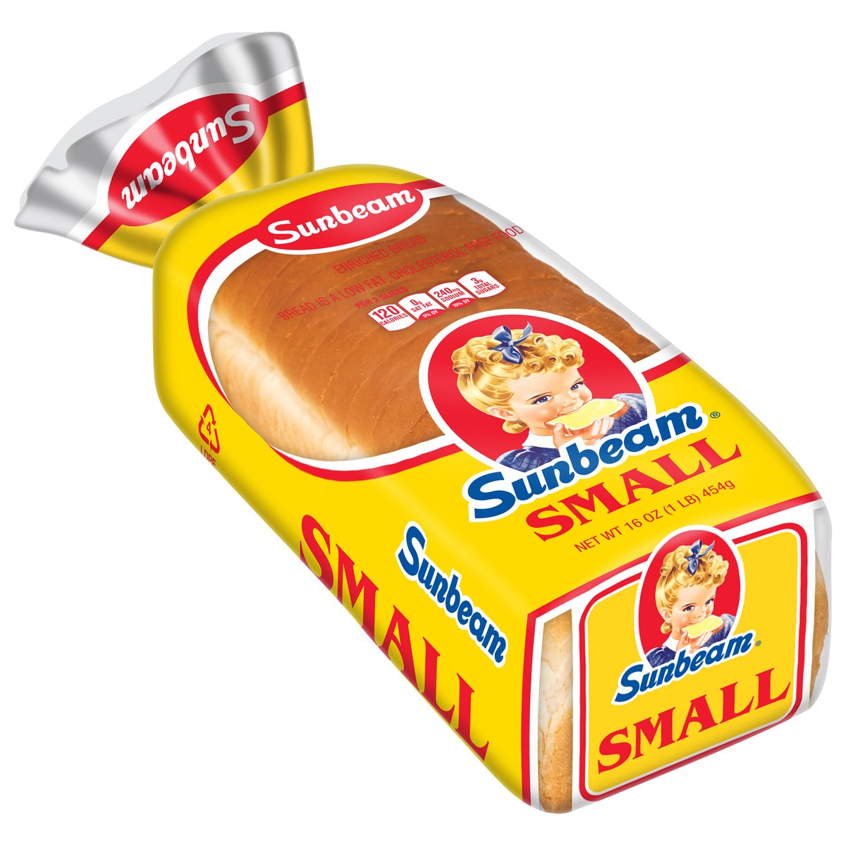 slide 9 of 13, Sunbeam Small White Bread, Sandwich Bread, 16 oz Loaf, 16 oz