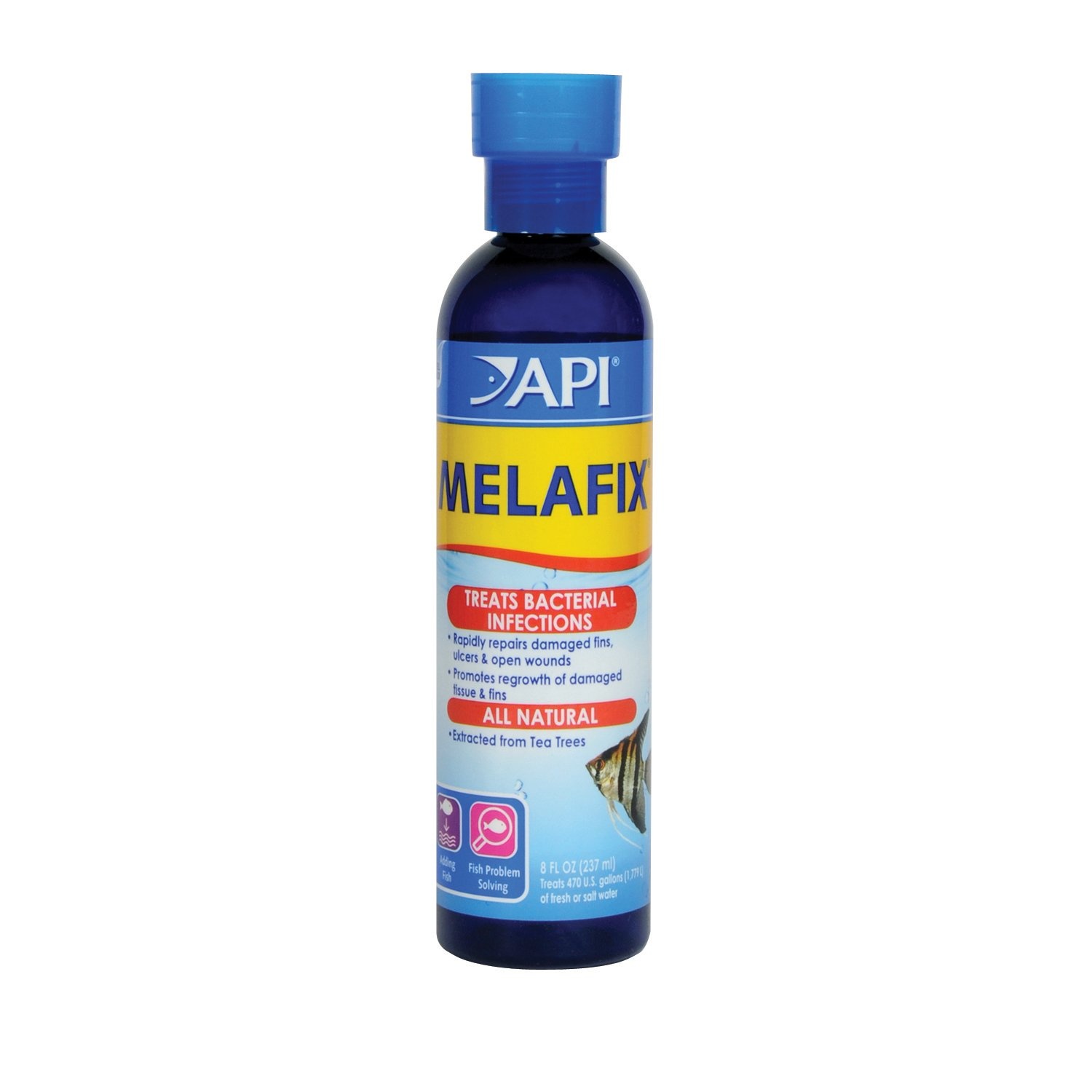 slide 1 of 1, API MelaFix for Aquariums, 8 fl oz