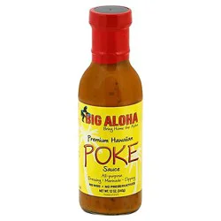Big Aloha Hawaiian Poke Sauce - 12 Oz