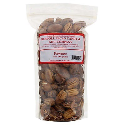 slide 1 of 1, Berdoll Pecan Candy & Gift Co. Cracked Pawnee Pecans, 2 lb