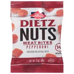 Dietz & Watson Dietz Nuts Pepperoni Meat Bites 2 oz