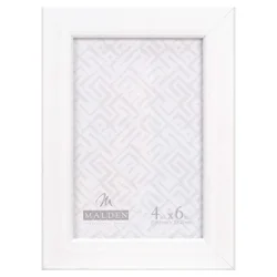 Malden White Great Value 4x6 Photo Frame