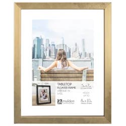 Malden Gold Tabletop Float 8X10/5X7