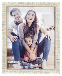 Malden Distressed Cream Stripe Gld 8X10