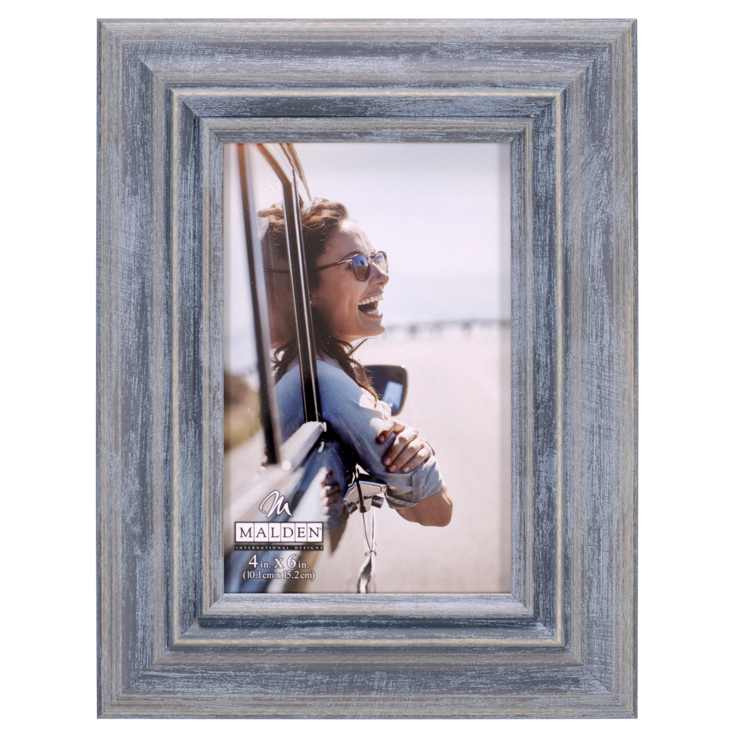 slide 1 of 1, MALDEN Distressed Picture Frame 4x6, 1 ct