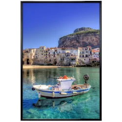 Malden Metro Picture Frame With Black Finish 12x18