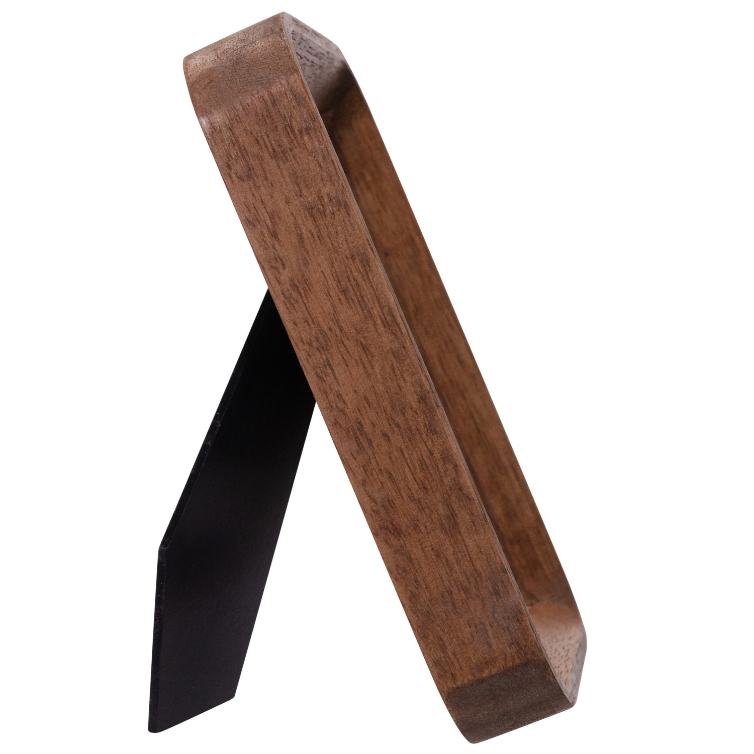 slide 2 of 3, Malden Tabletop Frame Curved Wood, Walnut, 4x6, 1 ct