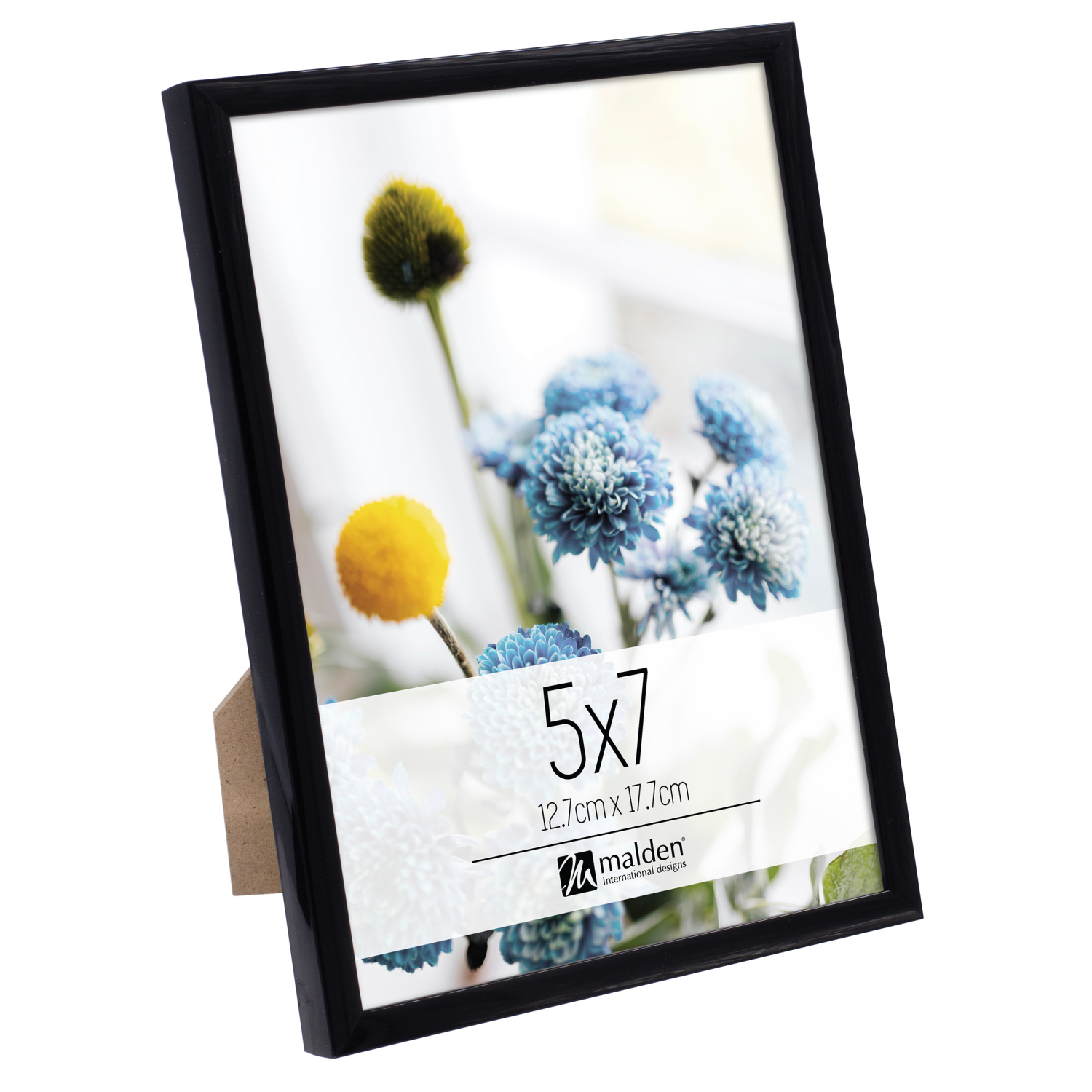 slide 2 of 2, Malden Tabletop Frame, Black, 5x7, 1 ct