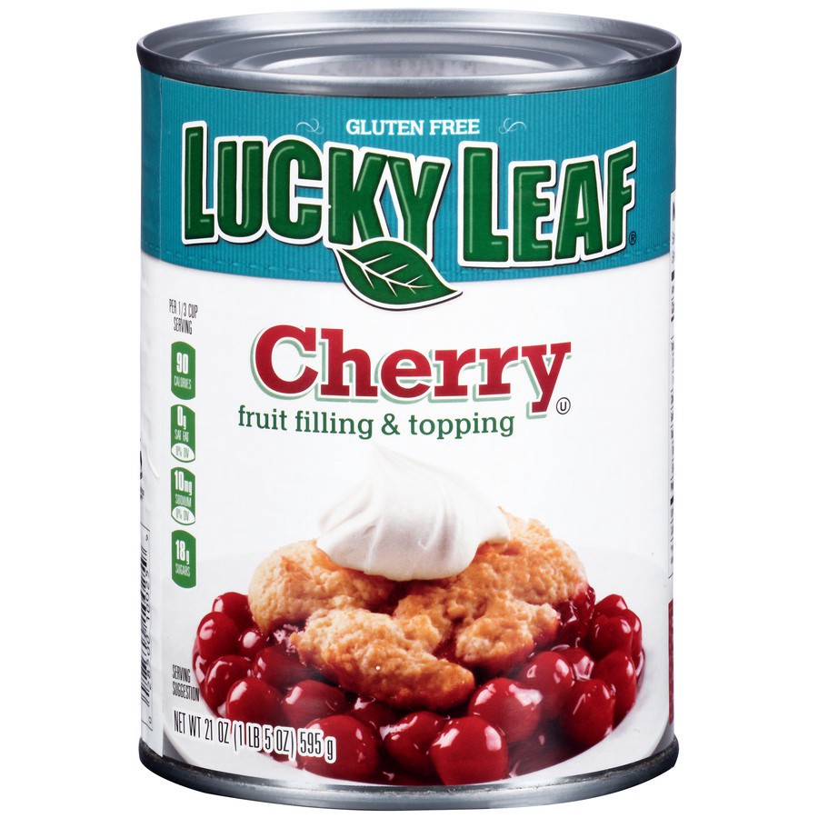 slide 1 of 6, Lucky Leaf Cherry Fruit Filling or Topping 21 oz, 21 oz