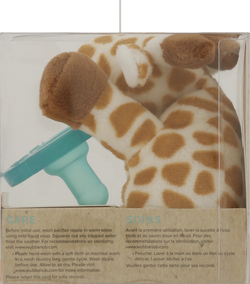 slide 5 of 11, WubbaNub Giraffe Infant Pacifier 1 ea, 1 ct