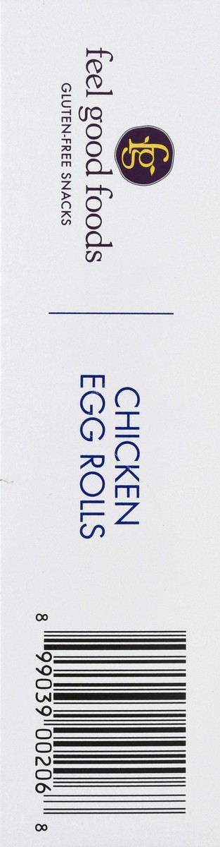 slide 6 of 9, Feel Good Foods Gluten Free Chicken & Vegetable Egg Rolls, 9 oz