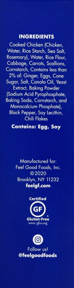 slide 7 of 9, Feel Good Foods Gluten Free Chicken & Vegetable Egg Rolls, 9 oz