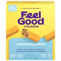 Feel Good Foods Gluten Free Chicken & Vegetable Egg Rolls